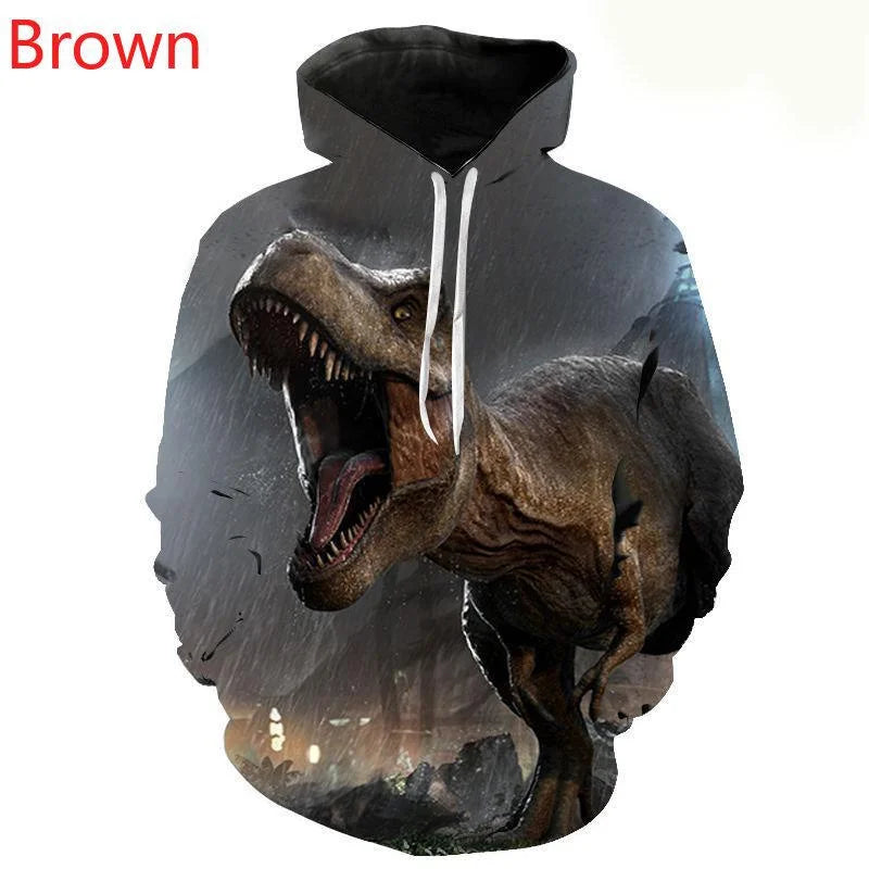 Men and Women Jurassic Park 3d Printing Hoodie Sweatshirt Fashion Casual Hoodie Pullover Harajuku Movie Tops