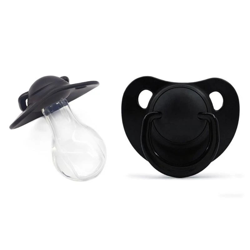 Silicone Adult Soother Pacifier Neutral Color Ergonomic Dummy Pacifier