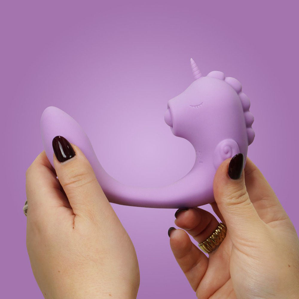 Unihorn - C Horse - Marina Lilac -USB Rechargeable Dual Unicorn Vibrator