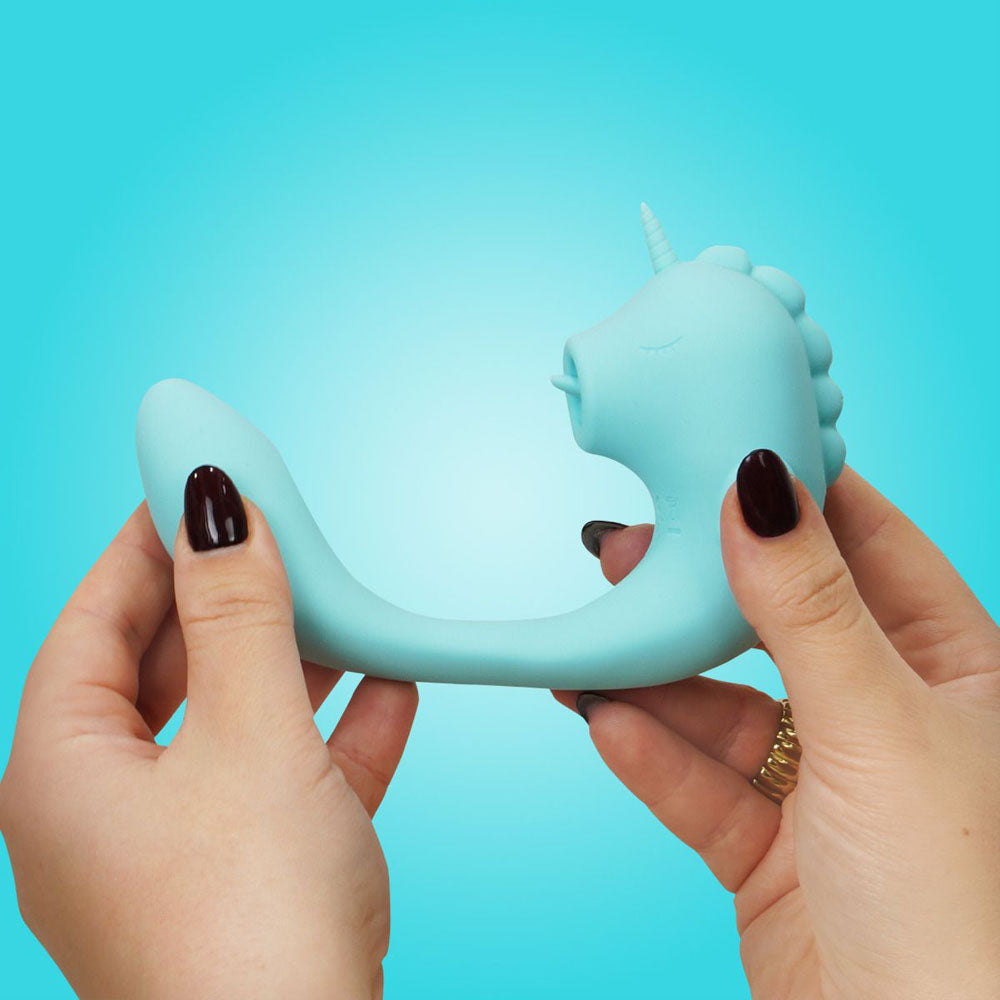 Unihorn - C Horse - Ocean Peak -USB Rechargeable Dual Unicorn Vibrator