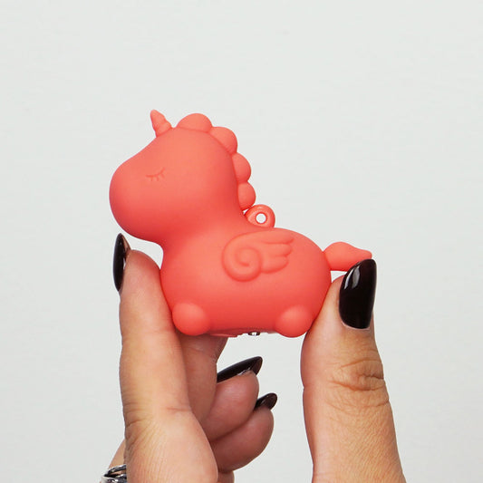 Unihorn Mini - Peachy Pony - Peach USB Rechargeable Stimulator