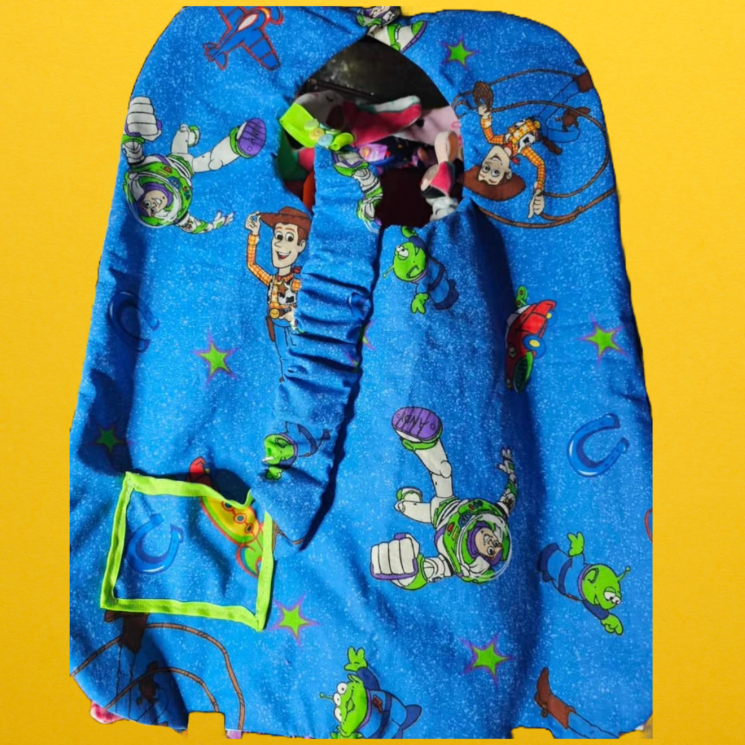 Adult-Sized Toy Story Bib & Matching Pacifier Chain! 🚀✨