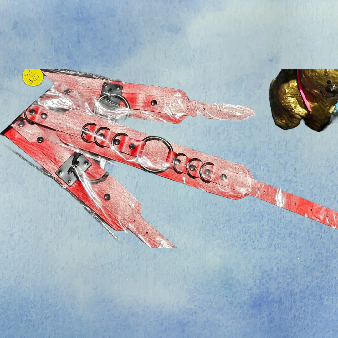 Collar & Wrist Cuffs Set! 🔥✨