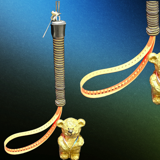 Black & Orange Strap Paddle