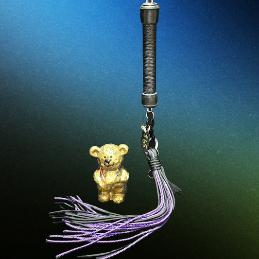 Black & Purple Paracord Flogger