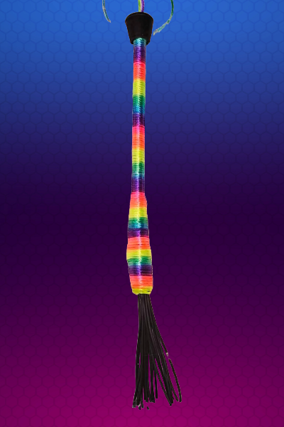 Multi-Coloured Long Handle Rubber Teaser! ✨