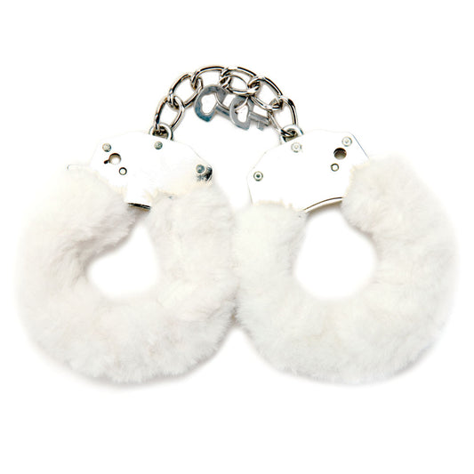 WhipSmart Classic  Cuffs - White Furry Restraints