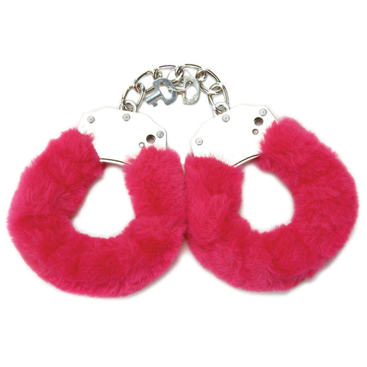 WhipSmart Classic Cuffs - Hot Pink Furry Restraints