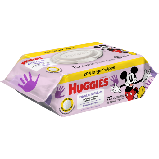 Huggies XL Wipes (per pkt)