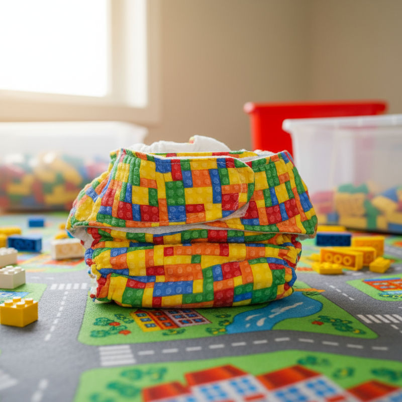 Colorful woven fabric on a black background