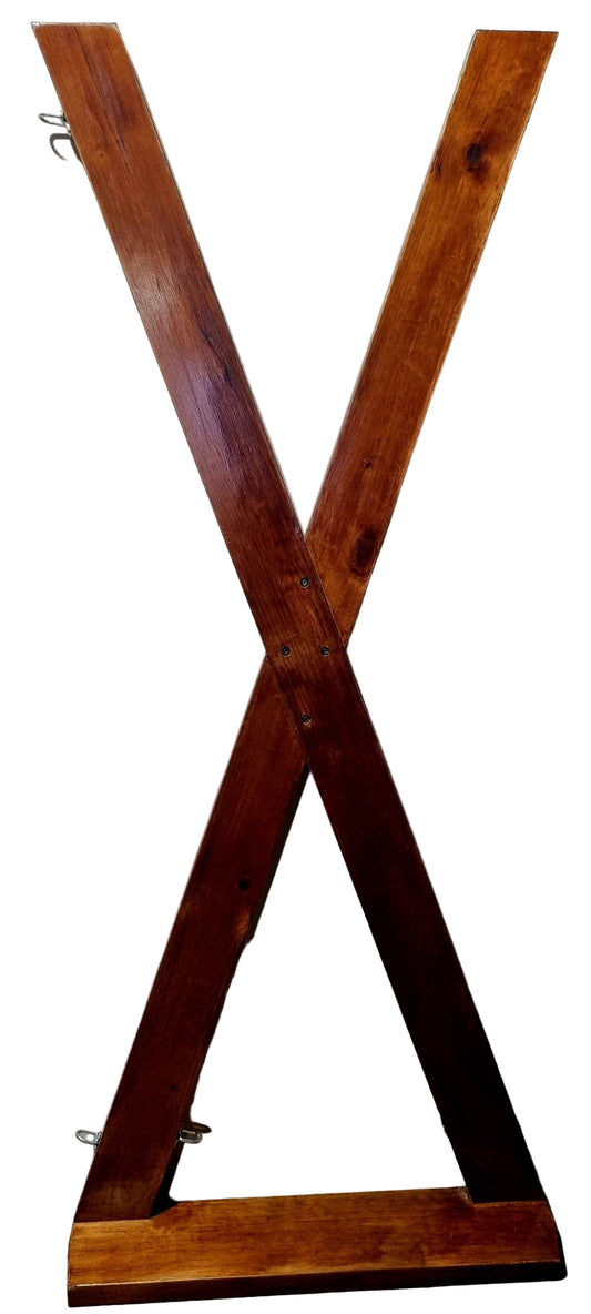 St Andrews Cross on white background